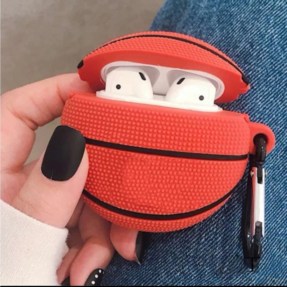 3D Basketball Design AirPods 1/2 Case